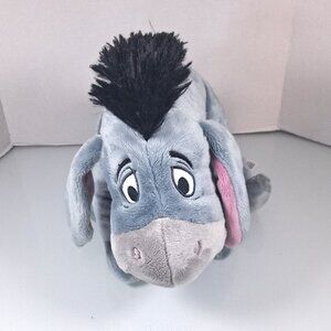 Disney Store Eyeore Plush Toy Winnie The Pooh Stuffed Animal Detachable Tail 16"